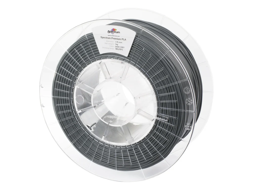 Spectrum Premium PLA, DARK GREY, 1 kg