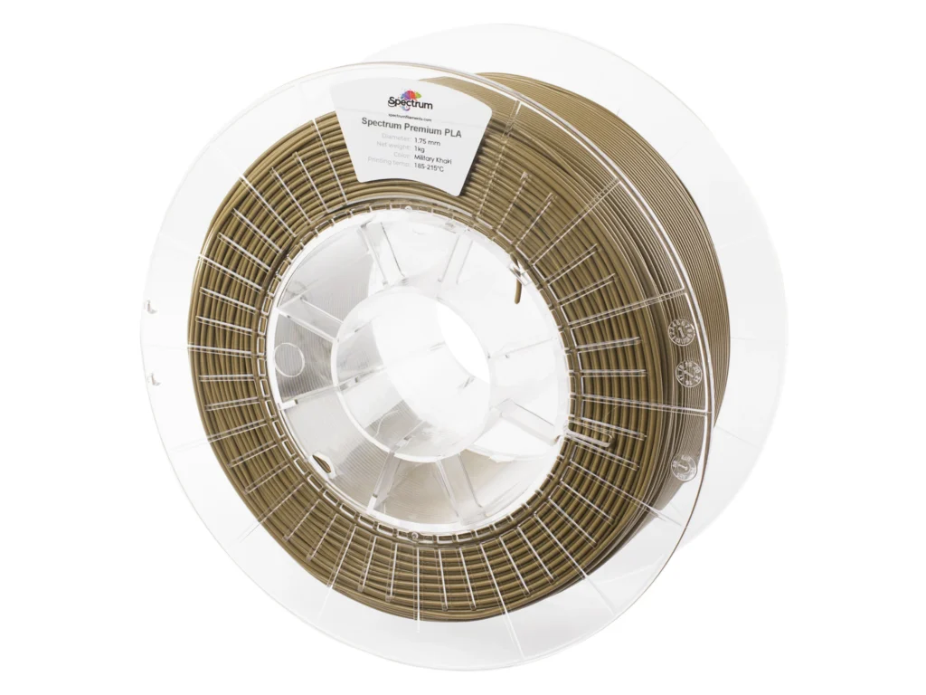 Spectrum Premium PLA, MILITARY KHAKI, 1 kg