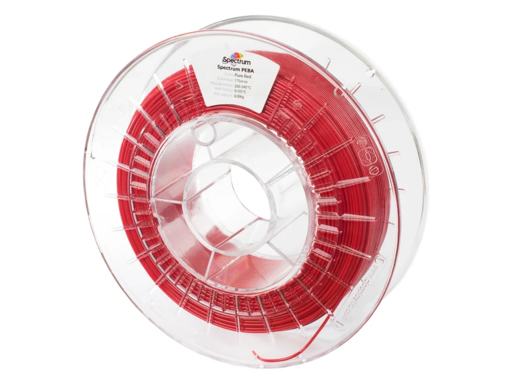 Spectrum PEBA, PURE RED, 1.75mm, 0.8kg