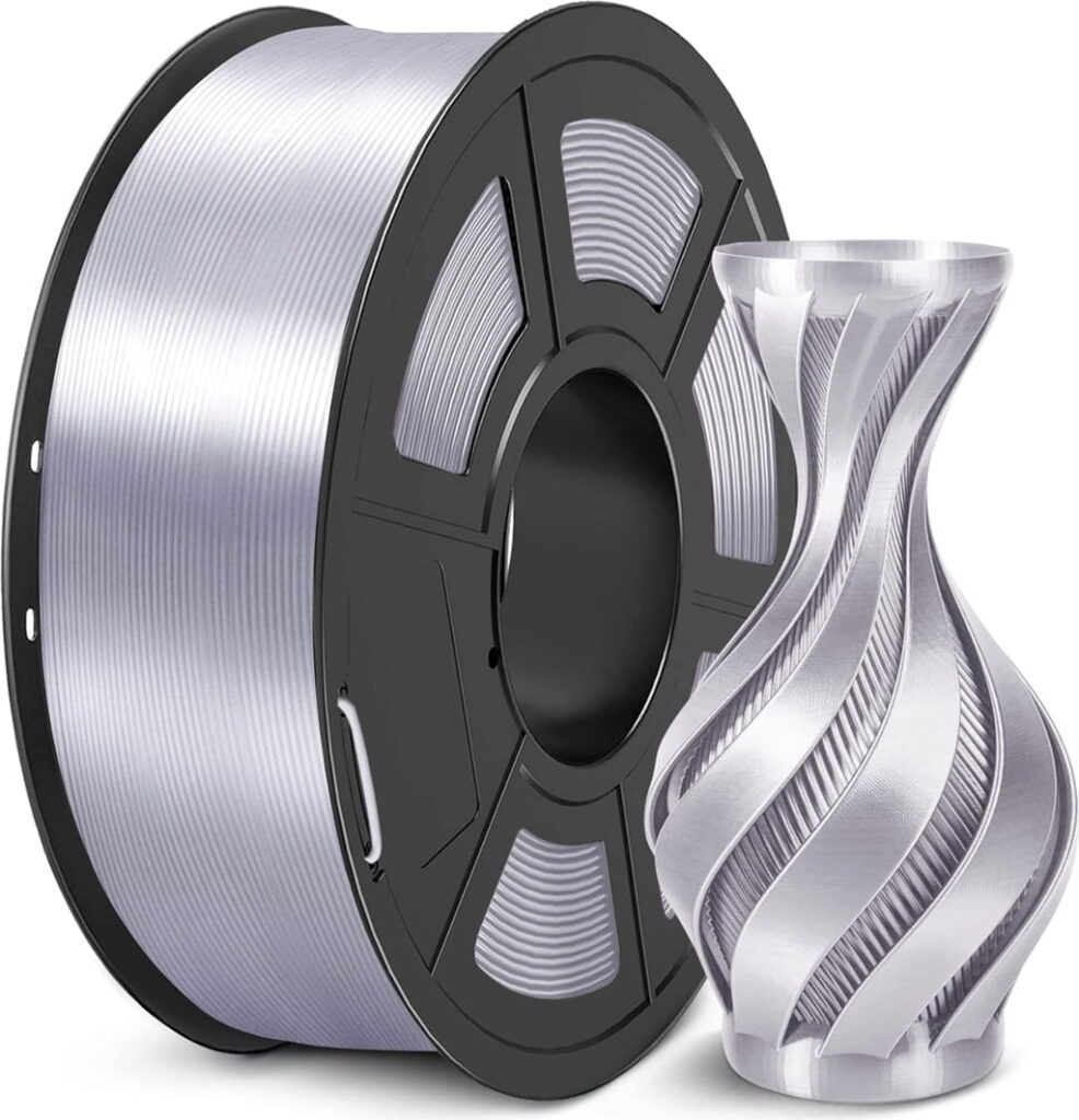 Sunlu Silk PLA+ (SILVER, 1,75mm, 1000gr.)
