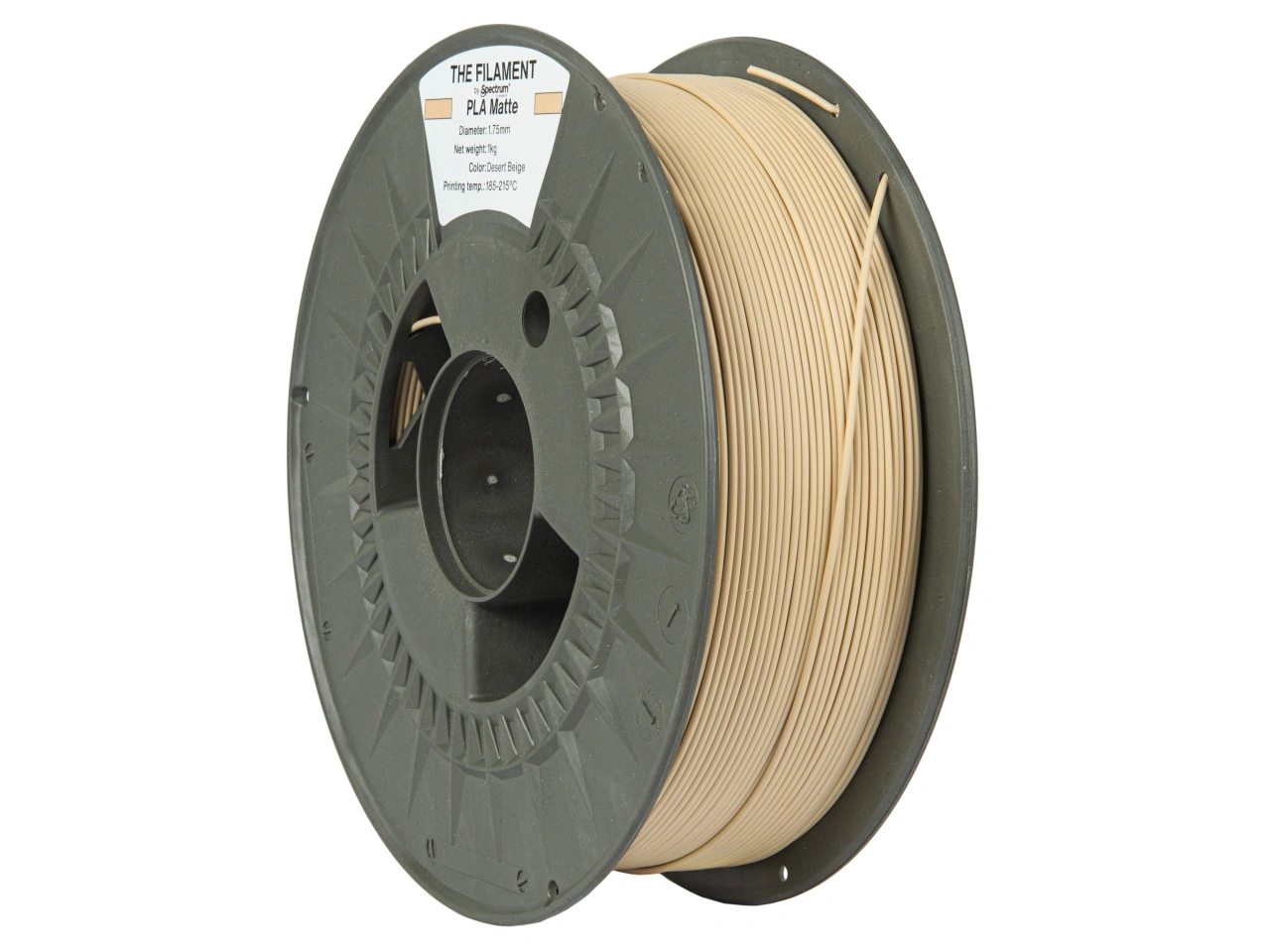 The Filament PLA Matte, 1.75mm, Desert Beige, 1kg