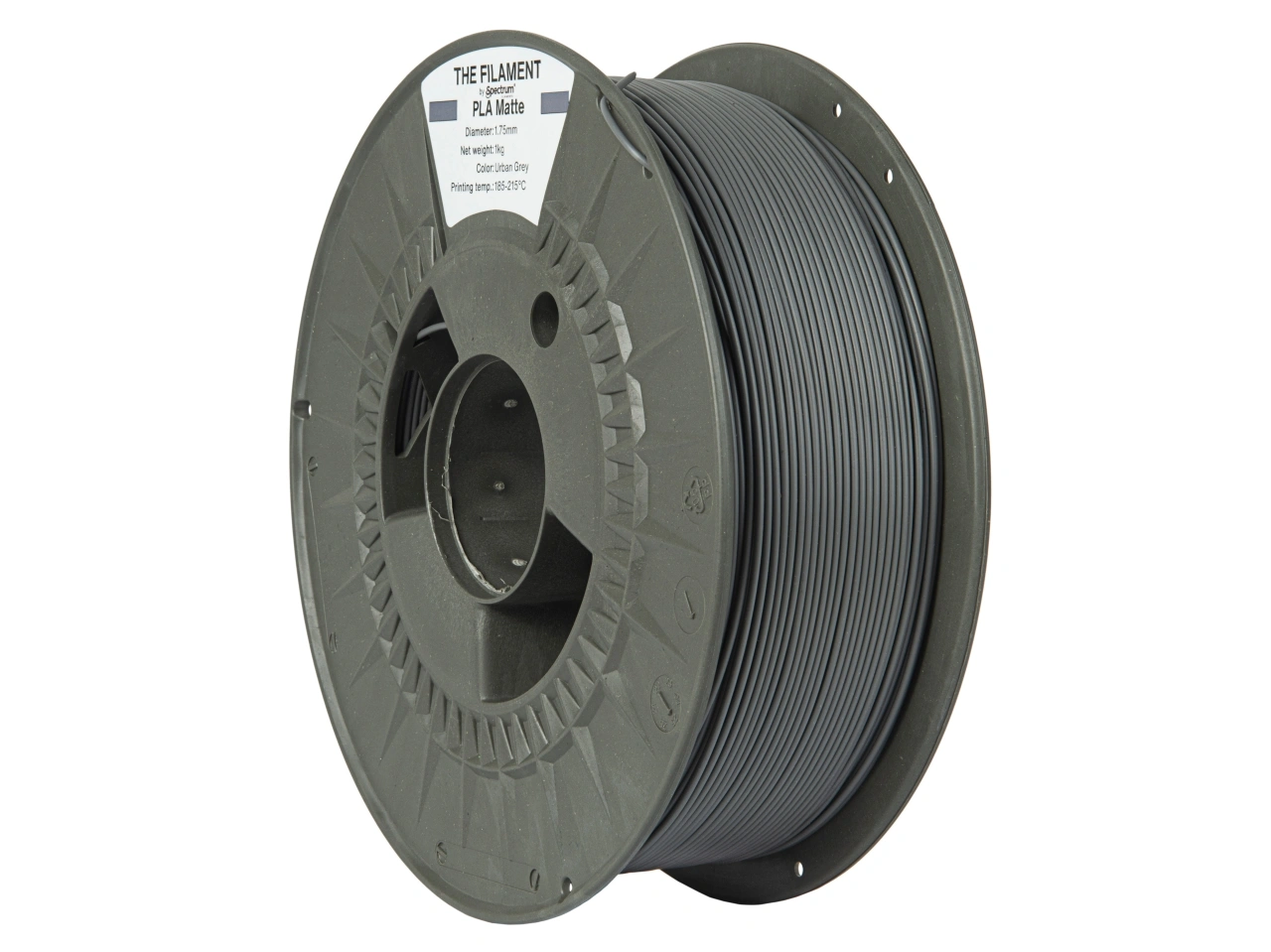 The Filament PLA Matte, 1.75mm, URBAN GREY, 1kg