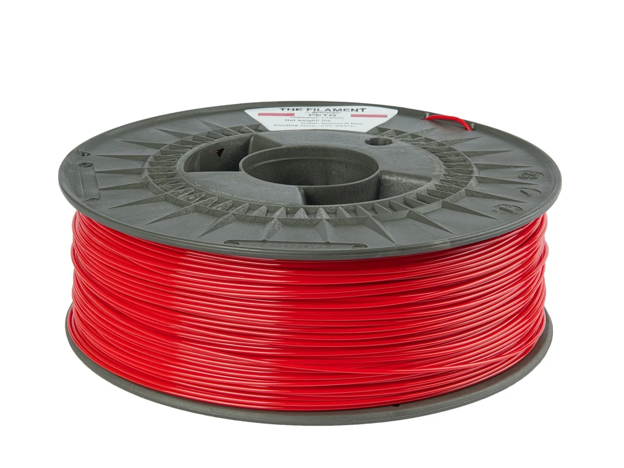 The Filament PETG, Technical Red, 1kg