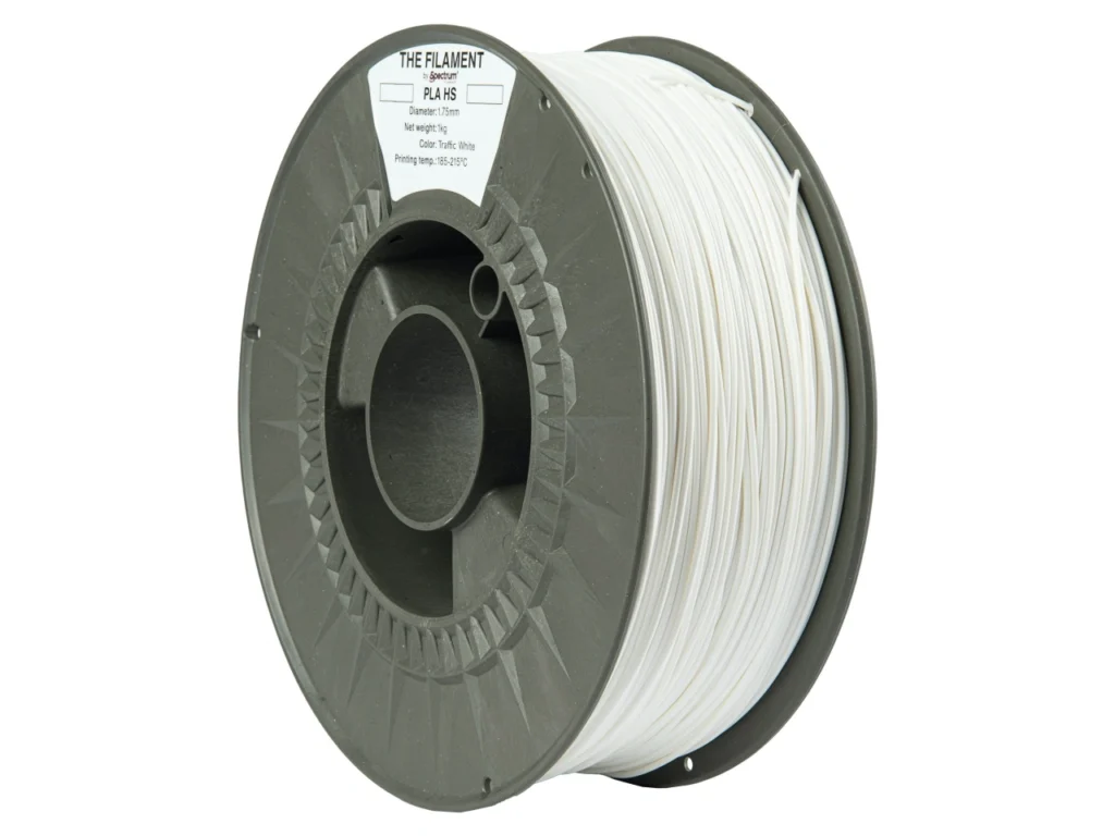 The Filament PLA HS, TRAFFIC WHITE, 1kg