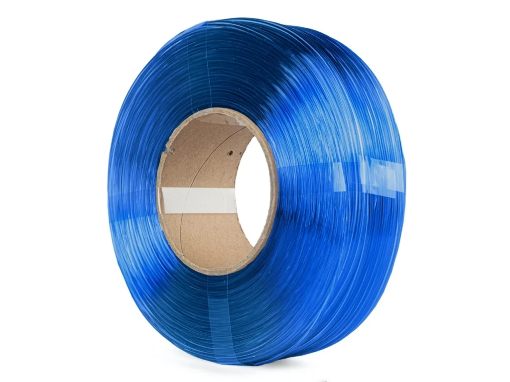 ReFill The Filament PETG, TRANSPARENT BLUE, 1kg