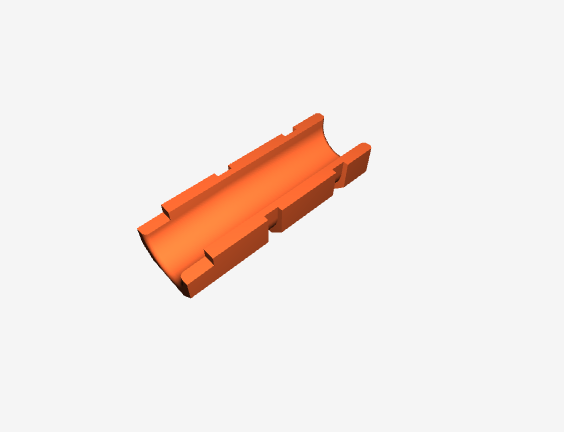 X Carriage Cable Holder Cover R2